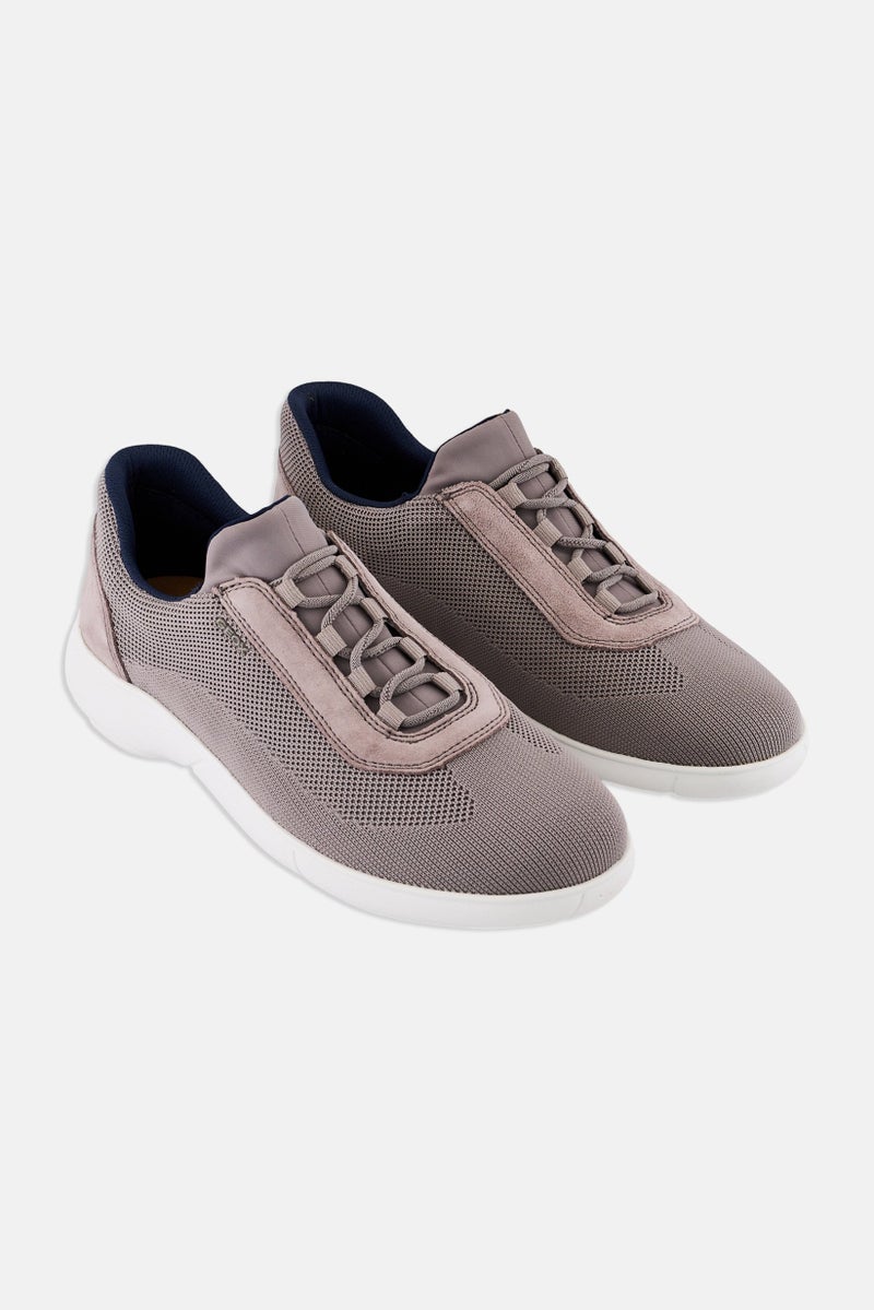 GEOX أحذية كاجوال للرجال U NEBULA 2,0 مزودة بأربطة، رمادي - Image 1